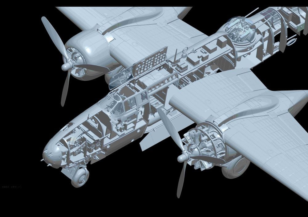 HK Models - 01E039 - Douglas A-20G Havoc - digital model