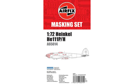010 - Airfix - A65014 - Heinkel He 111 P/H Masking Set - primary image
