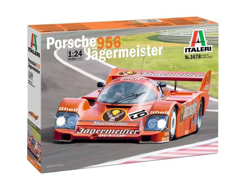 010 - Italeri - 3678 - Porsche 956 Jägermeister - primary image