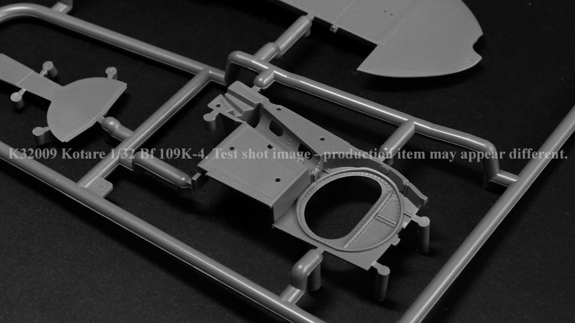 211 - Kotare - 32009 - Messerschmitt Bf 109 K-4 - sprue