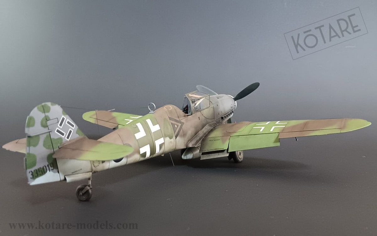700 - Kotare - 32009 - Messerschmitt Bf 109 K-4 - painted model