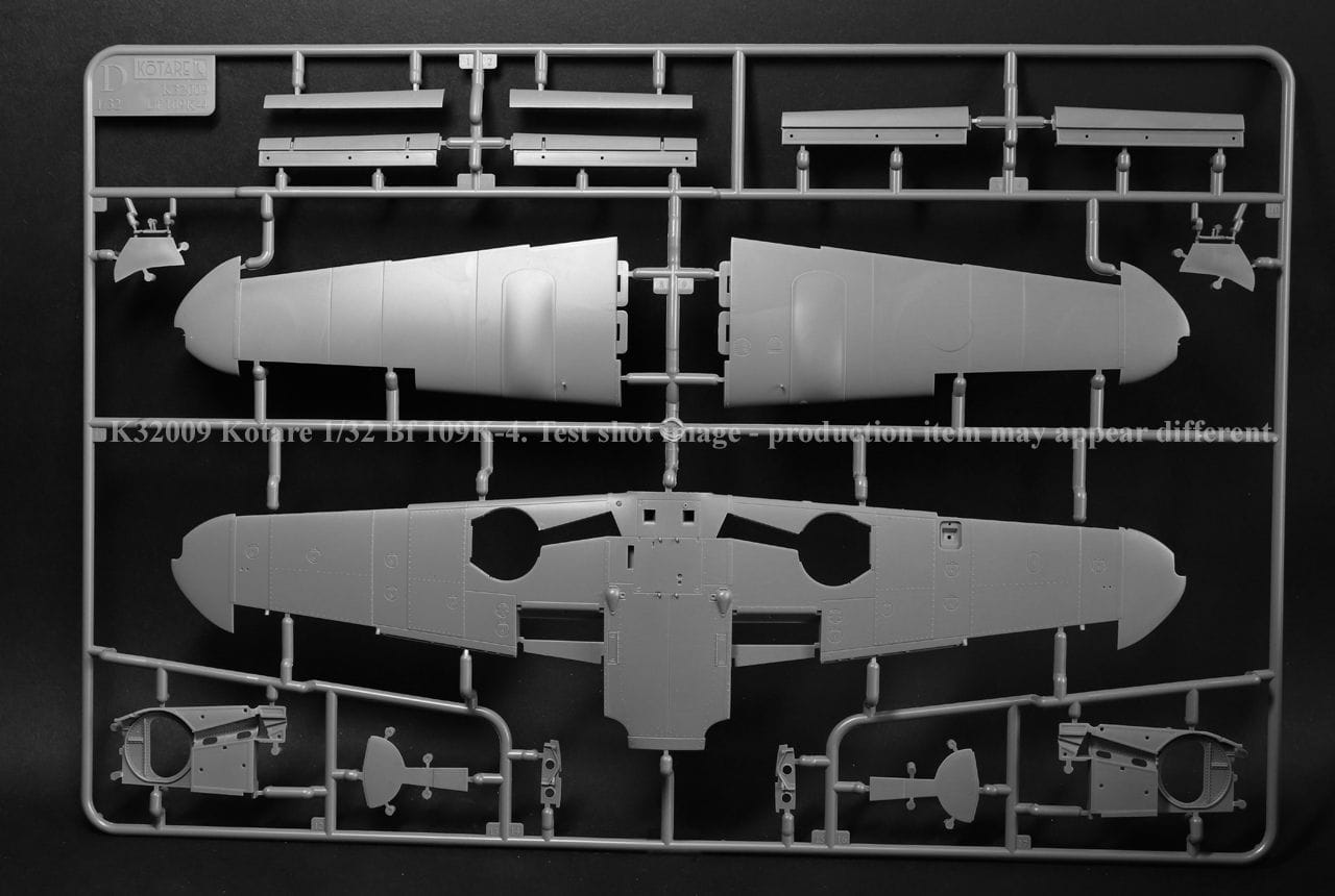 Kotare - 32009 - Messerschmitt Bf 109 K-4 - sprue