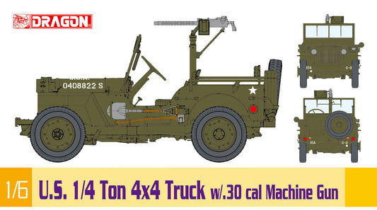 010 - Willys MB ¼-ton 4x4 Jeep with .30 cal MG - primary image