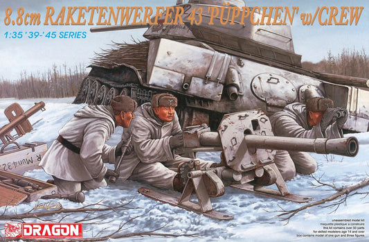 8.8cm Raketenwerfer 43 Püppchen 43 with Crew