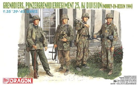 German Pz.Gren.Rgt. 25 Panzergrenadiers (Norrey-en-Besin 1944)