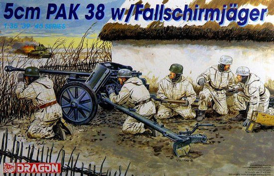 5cm Pak 38 with Fallschirmjäger Crew