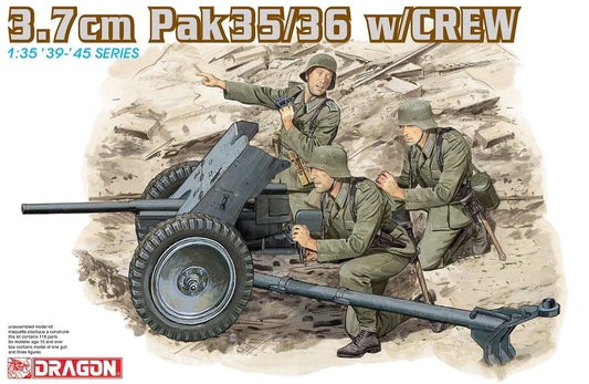 3.7cm Pak 35/36 with Crew