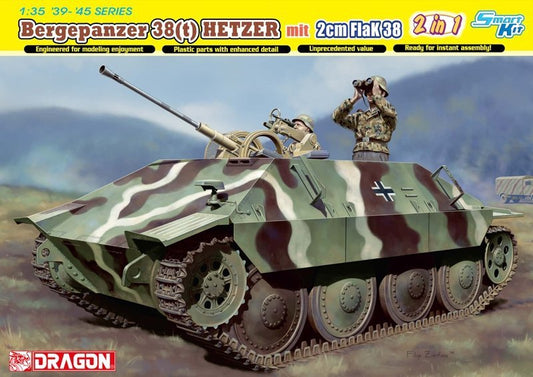 Bergepanzer 38 Hetzer with 2cm Flak 38