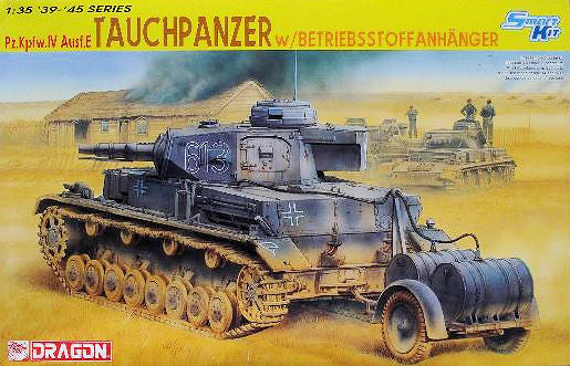 Pz.Kpfw. IV Ausf. E Tauchpanzer with Betriebsstoffanhanger