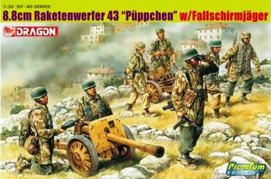 8.8cm Raketenwerfer 43 Puppchen with Limber and Crew