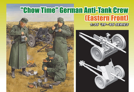 ‘Chow Time’ - 3.7cm Pak 35/36 with Crew