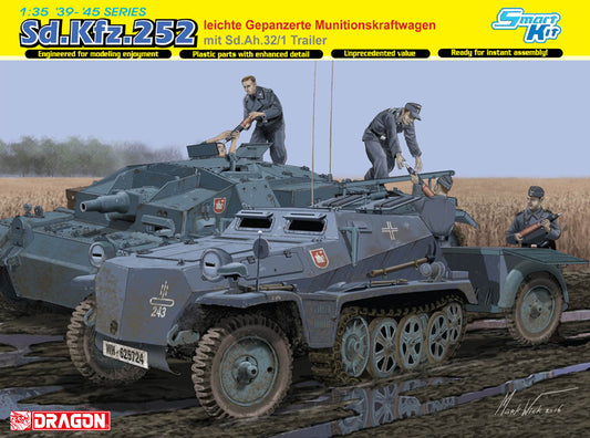 Sd.Kfz. 252 with Sd.Ah. 32/1
