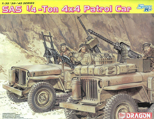 SAS Willys MB ¼-ton 4x4 Jeep Patrol Commander's Car