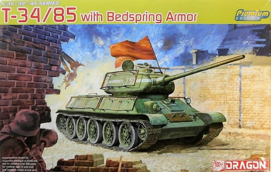 T-34-85 obr. 1944 UTZ with Bedspring Armour