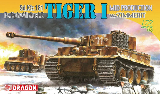 Pz.Kpfw. VI Ausf. E Tiger I (mid) with Zimmerit