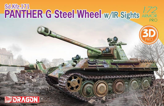Pz.Kpfw. V Panther Ausf. G with Steel Wheels and IR Sights