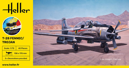 010 - North American T-28S Fennec / T-28B Trojan [starter set] - primary image