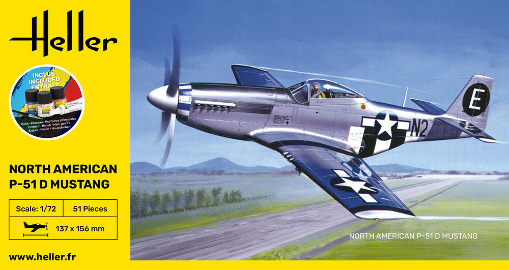 Mustang P-51D d'Amérique du Nord [coffret de démarrage]