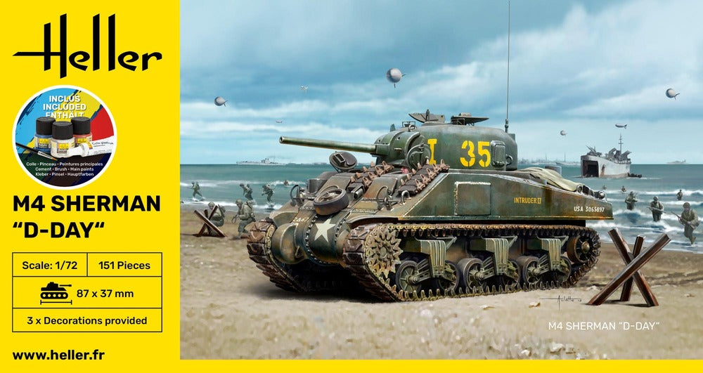 010 - M4 Sherman (D-Day) [starter set] - primary image