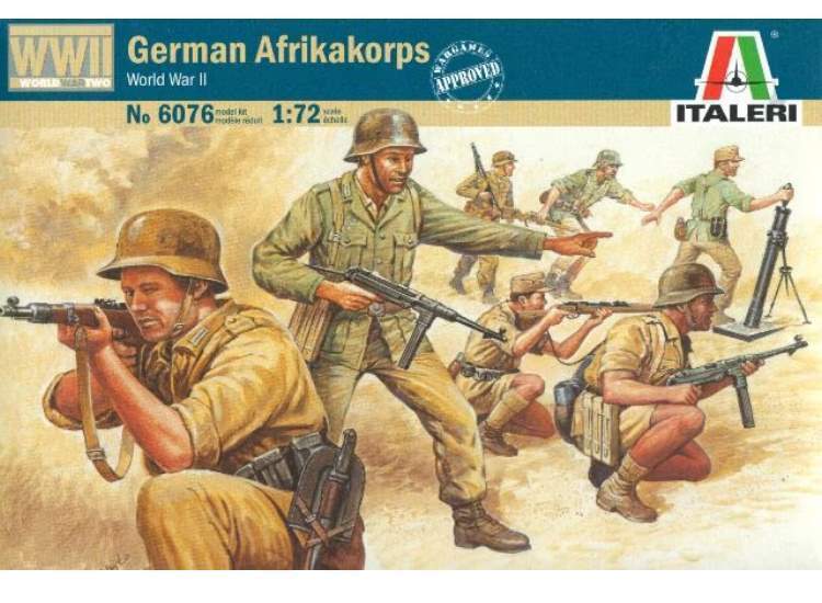 Infanterie allemande Afrikakorps