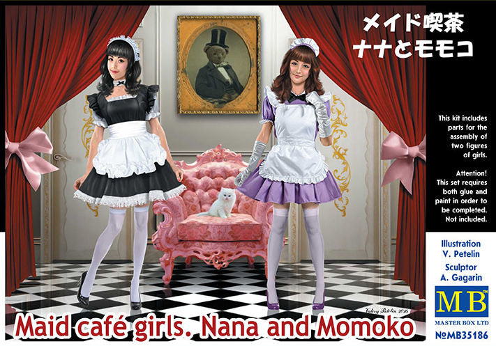 Maid Café Girls Nana and Momoko