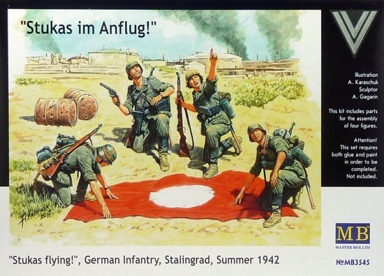 German Infantry ‘Stukas im Anflug!’ (1942)