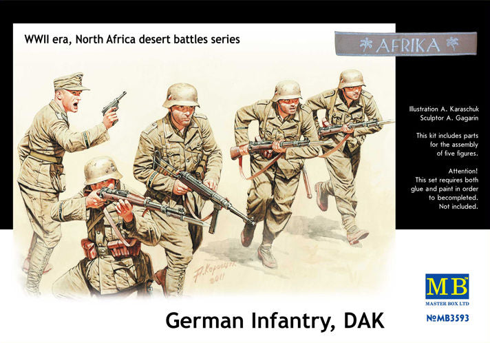 Infanterie allemande Afrikakorps