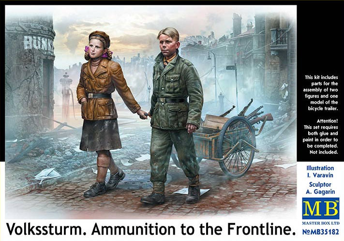 German Volkssturm ‘Ammunition to the Front Line’