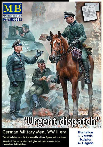 German Infantry ‘Urgent Dispatch’