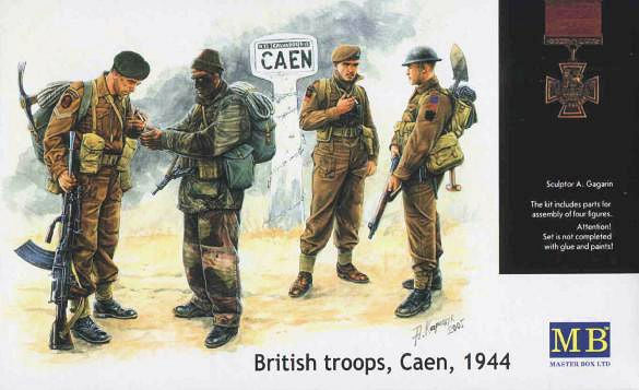 Infanterie britannique (Caen 1944)