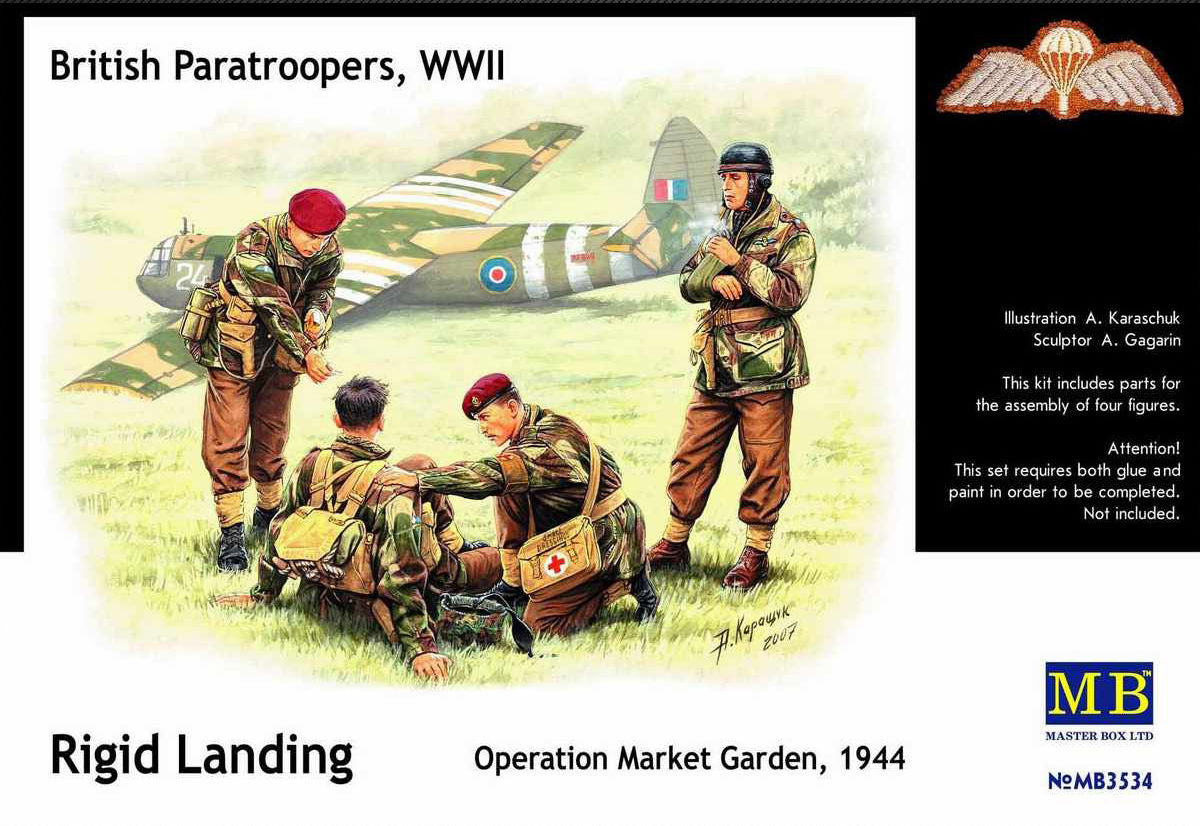 British Paratroopers ‘Rigid Landing’ (Arnhem 1944)