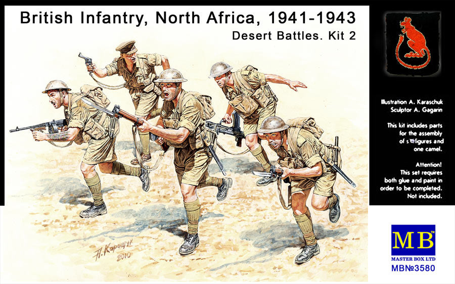 Infanterie britannique (Afrique du Nord 1941-43)