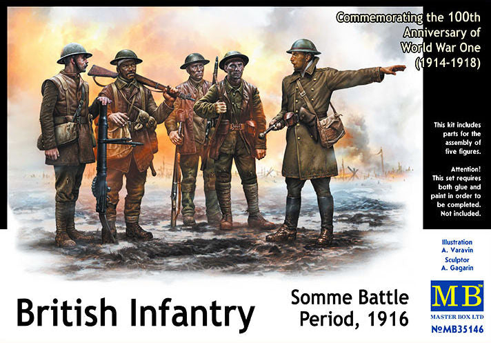 Infanterie britannique « Bataille de la Somme » (1916)