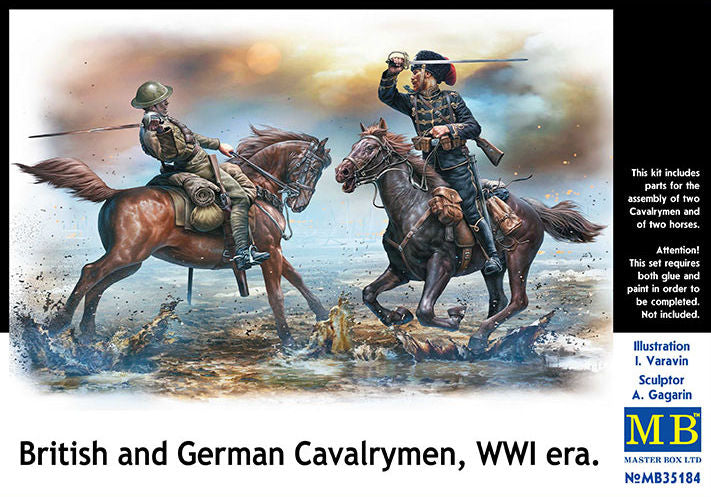 British and German Cavalrymen