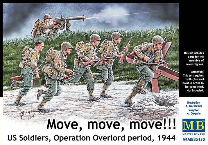 United States Infantry ‘Move Move Move!’ (D-Day 1944)