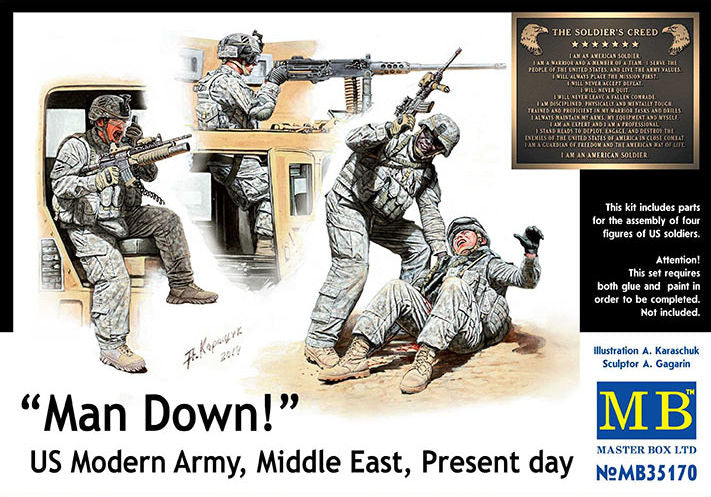 United States Infantry ‘Man Down!’