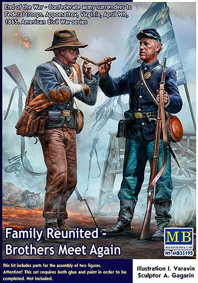 Union and Confederate Soldiers ‘Family Reunited’