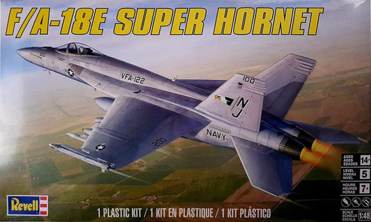 010 - Revell Monogram - 85-5850 - McDonnell Douglas F/A-18E Super Hornet [snap fit] - primary image