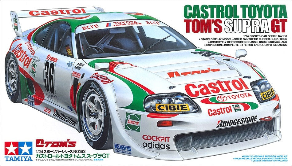 L'équipe Toyota Supra Castrol de Tom's