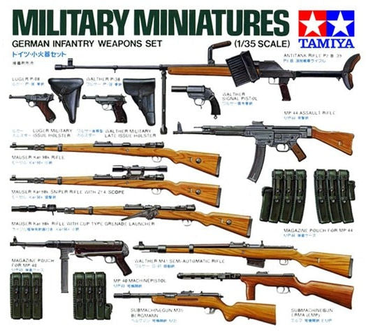 German Infantry Weapons Set