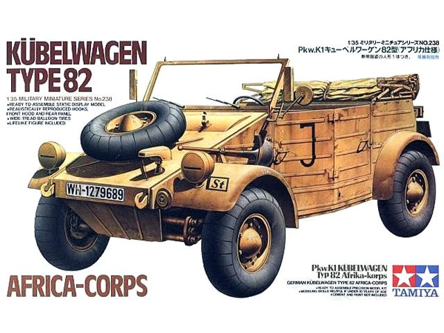 Volkswagen Type 82 Kübelwagen (Afrikakorps)