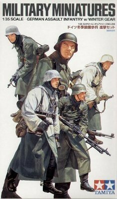 German Assault Infantry in Winter Uniform