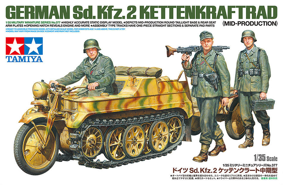 Sd.Kfz. 2 Kettenkraftrad HK 11 (milieu)