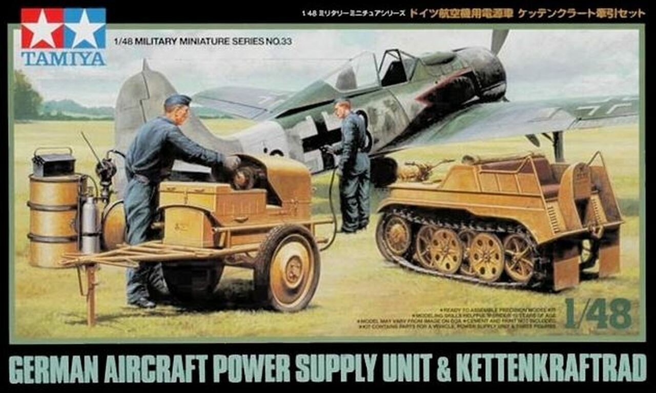 Sd.Kfz. 2 Kettenkraftrad avec alimentation électrique pour avion