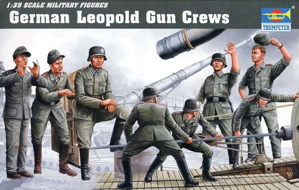 010 - German Krupp K5(E) ‘Leopold’ Gun Crew - primary image