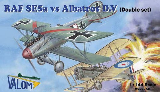 010 - S.E.5a vs Albatros D.V [quadruple set] - primary image
