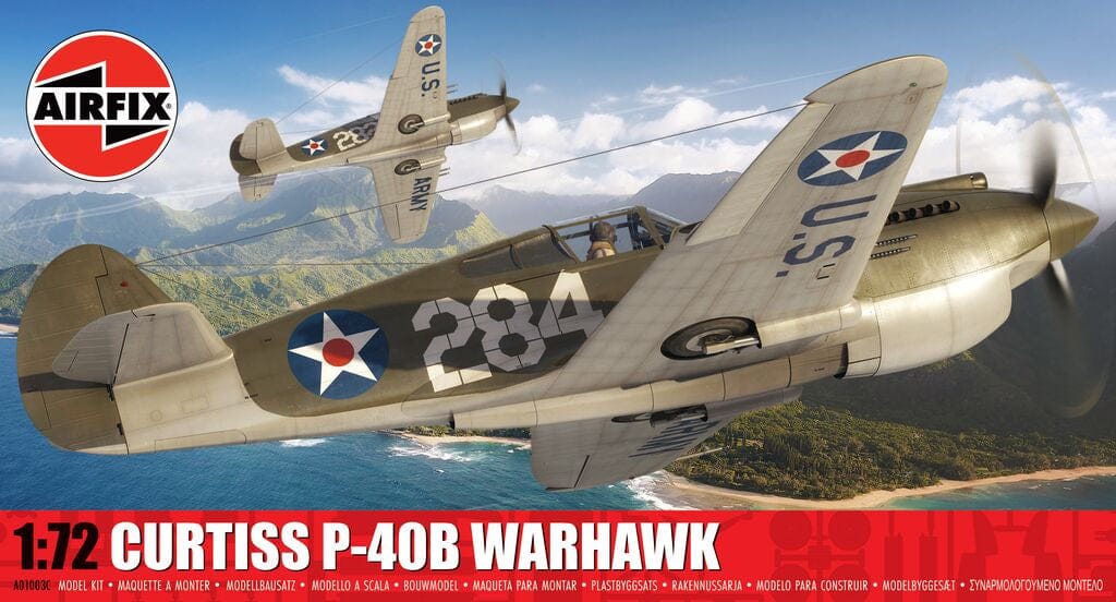 010 - Airfix - A01003C - Curtiss P-40B Warhawk - primary image