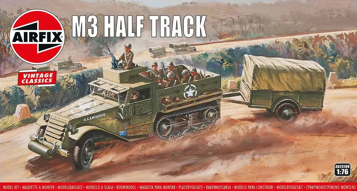 010 - White M3A1 with Trailer - primary image