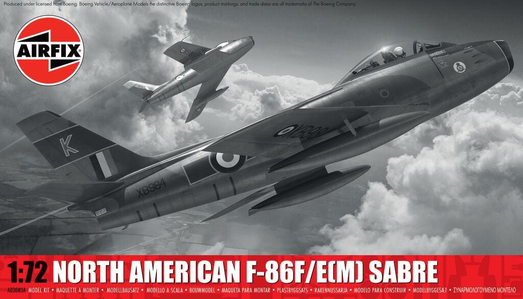 010 - Airfix - A03083A - North American F-86F/E(M) Sabre - primary image