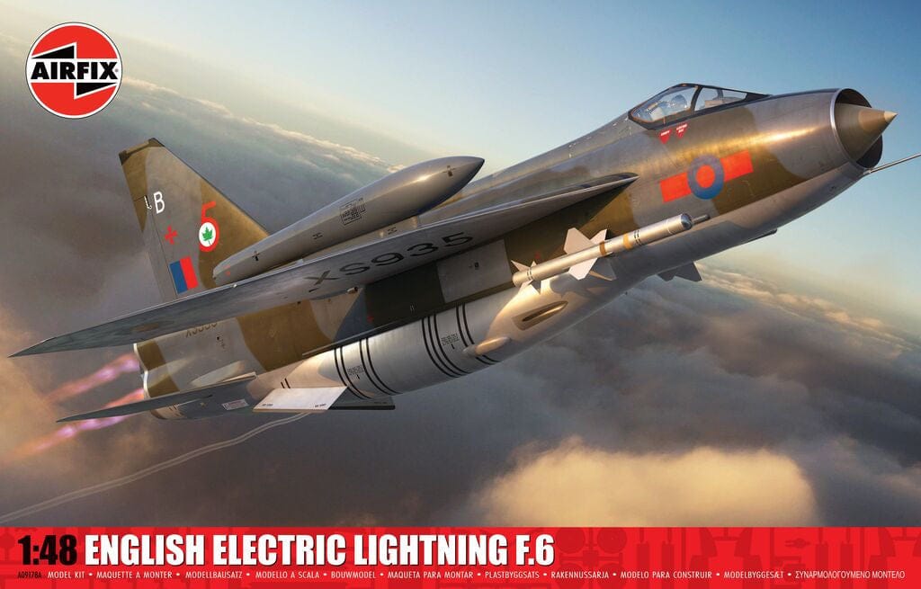 010 - Airfix - A09178A - English Electric Lightning F.6 - primary image